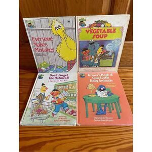 1980 Sesame Street Books